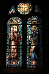 St Bernard and St Elizabeth of Hungary.