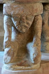 Romanesque font, St Margaret of Antioch - Crick