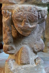 Romanesque font, St Margaret of Antioch - Crick