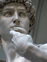 Head of Michelangelo's David
