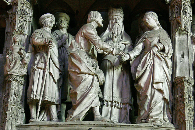 Le Mariage, l'Annonciation et la Visitation