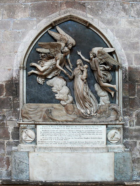 Monument de Sarah Morley - Cathédrale de Gloucester