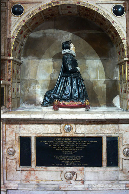 Abigail Goldsborough Monument - Worcester cathedral