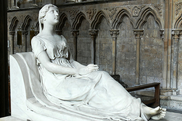 Charlotte Digby Monument - Worcester Cathedral
