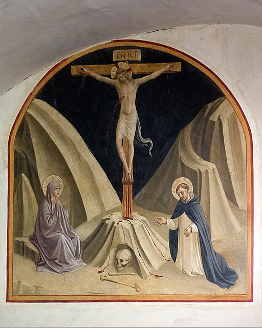 Crucifixion Frescoes by Fra Angelico - Cells San Marco Florence