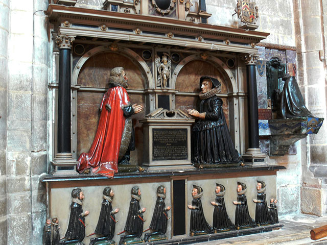 Thomas Machen family monument - Gloucester Cathedral.