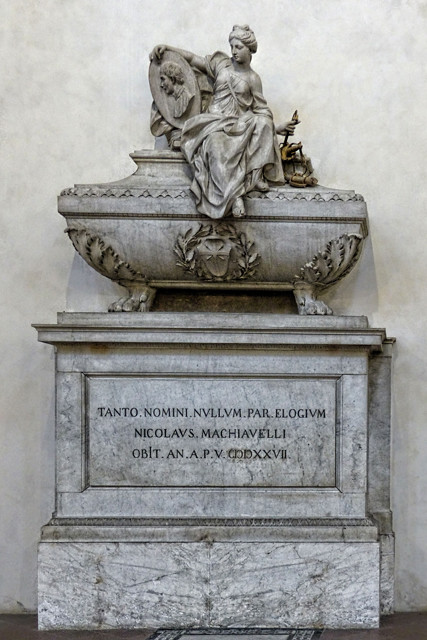 Niccolò Machiavelli Tomb - Santa Croce Florence