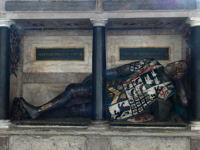 Monument de Robert Steward - Cathédrale d'Ély, Cambridgeshire