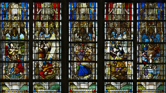 The Life of St Agnes - Abbey Church of Saint-Ouen, Rouen