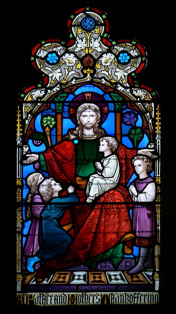Christ blessing the children - Upper Boddington, Northamptonshire