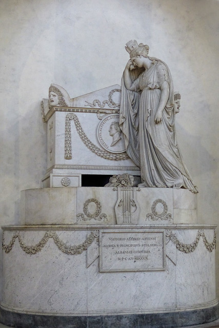 Tombeau de Vittorio Alfieri - San Croce, Florence