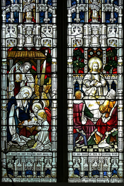 Nativity and Meal at Emmaus - Warmington, Warwickshire
