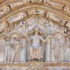 Tympanum of the Last Judgement - Bourges Cathedral
