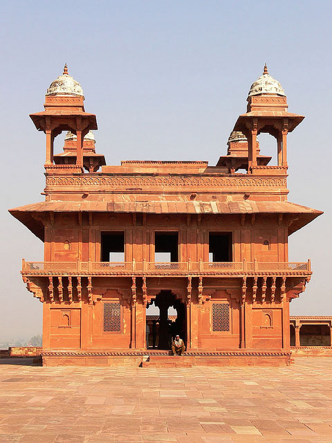 Diwan-i-Khas Fatehpur Sikri Mughal architecture