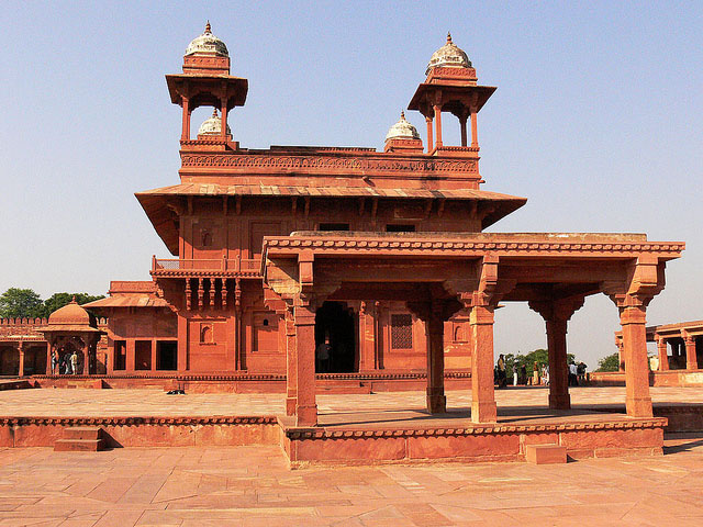 Diwan-i-Khas Fatehpur Sikri Mughal architecture