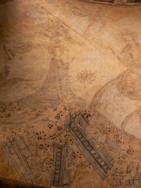 Medieval Fresco Last Judgment France