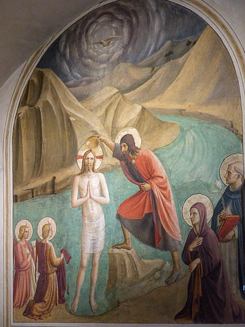 Baptism of Christ fresco