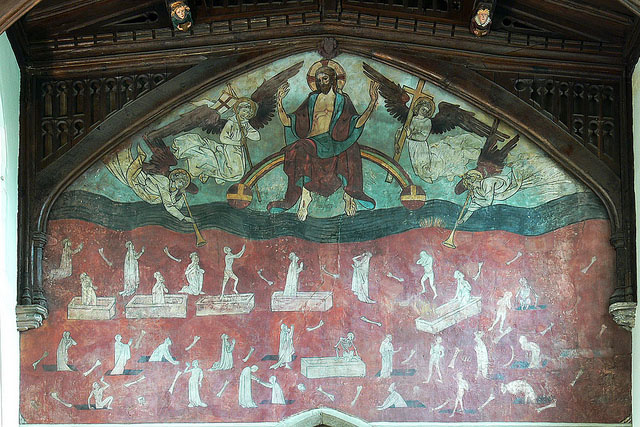 Medieval wall painting