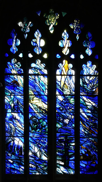 Tom Denny. Stained Glass Gloucester Cathedral