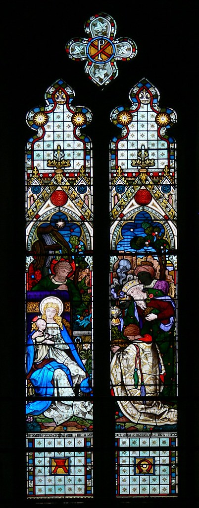 Adoration of the Magi  - Tewkesbury Abbey
