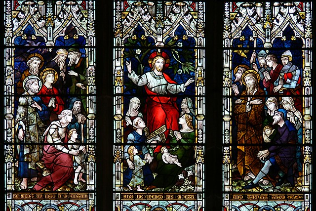 Sermon on the Mount - Tewkesbury Abbey