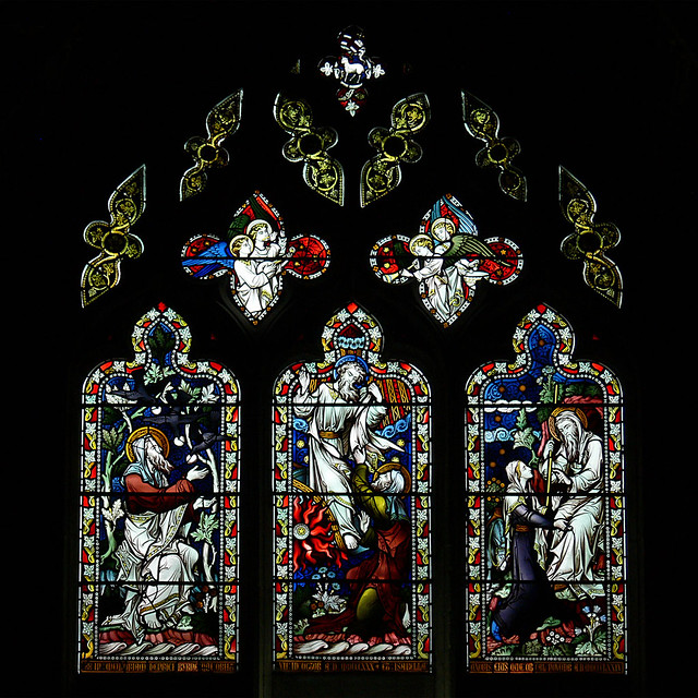 Annunciation to the Shepherds Hardman Stained Glass