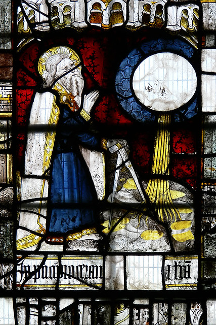 Creation of Heaven and Earth, Medieval stained glass