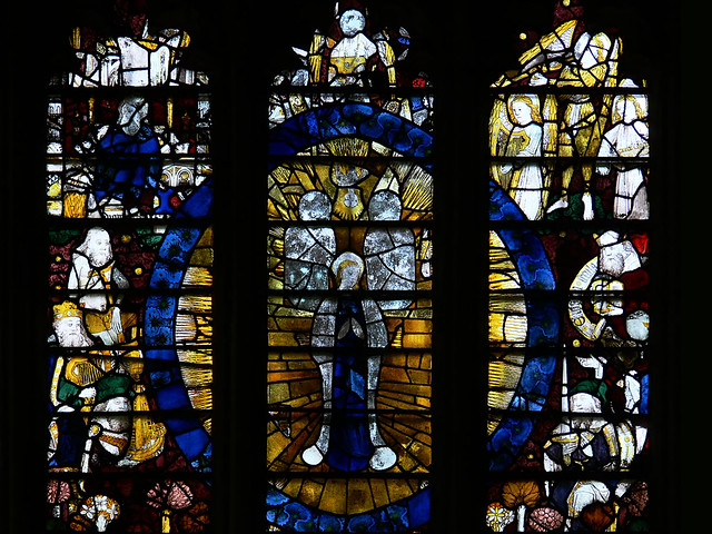 Tudor stained glass, Medieval, English