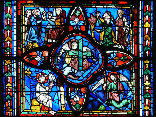 Medieval Stained Glass Vie de Saint-Pierre