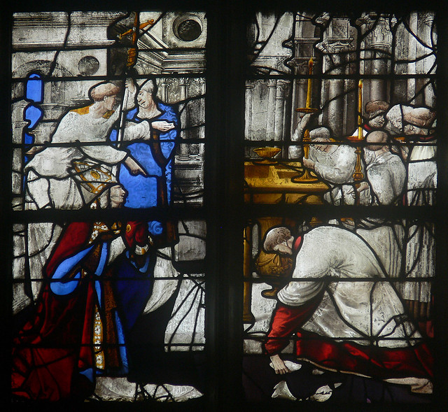 Repairing the Vessel of Consecrated Oil St Godard Rouen legend Romanus