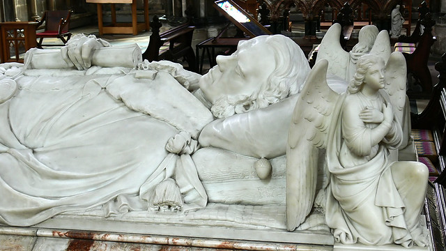 Victorian Tomb Lord Lyttelton by James Forsyth Sculptor