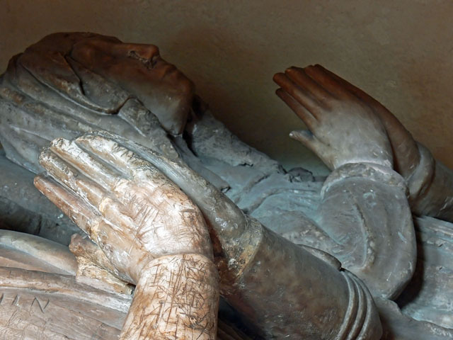 Medieval tomb of Lady