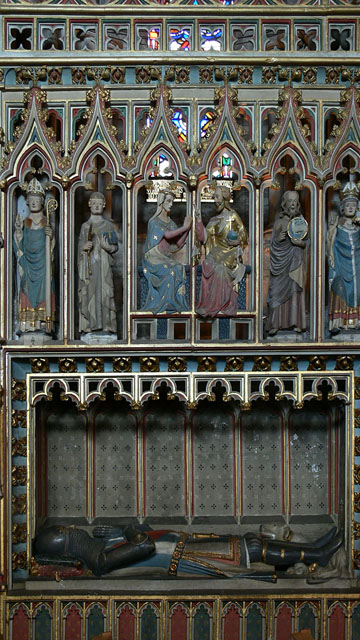 Peter de Grandisson, Medieval Gothic Tomb Hereford Cathedral