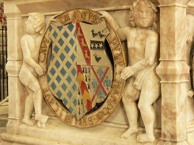 Thomas Cave Tomb, shields