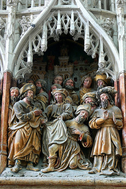 Philetus cast under a Spell, Amiens Cathedral