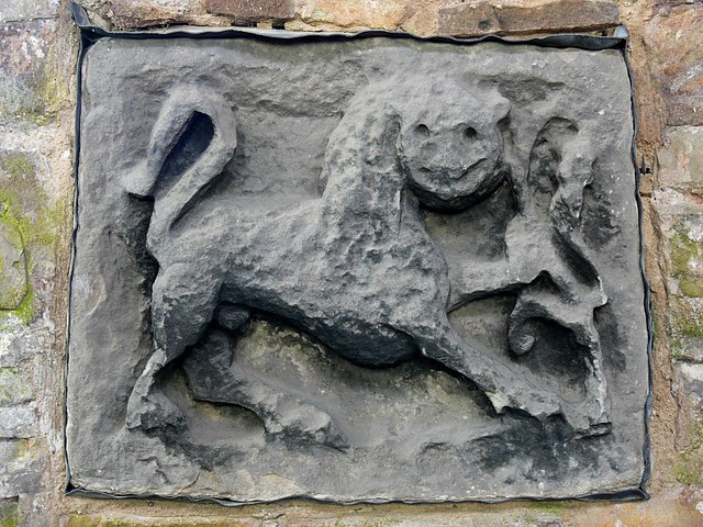 Anglian Beasts Breedon-on-the-Hill anglo saxon carving