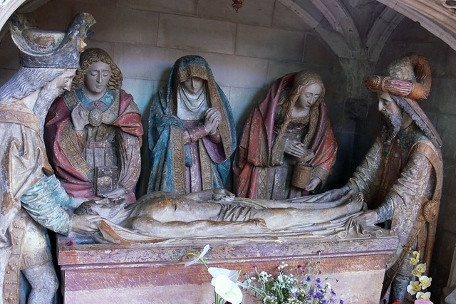Holy Sepulchre Neufchatel-en-Bray gothic polychrome